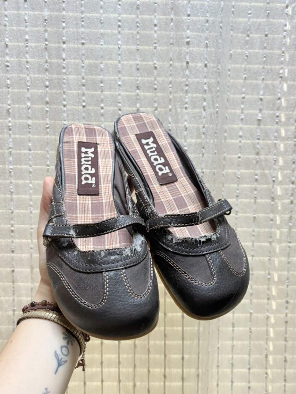SOLD ~ Y2k Mudd Mary Jane Mules - 7.5 - Picture 1 of 7